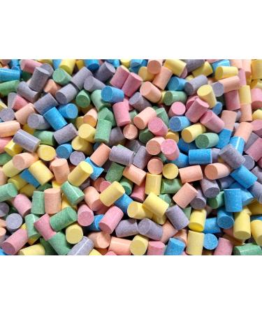 Leaf Brands Tart n Tiny's - 1 lb of Bright Assorted Tart Candy; Grape Cherry Lemon Orange Lime Blue Raspberry 1 Pound (Pack of 1)