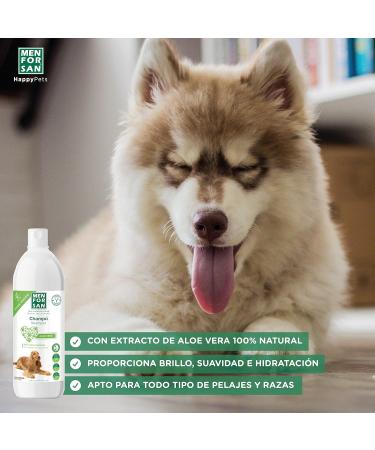 MENFORSAN Aloe Vera Dog Shampoo - 1L Pack of 2 | Natural Dog Care | International Shipping - Buy Online on GoSupps.com