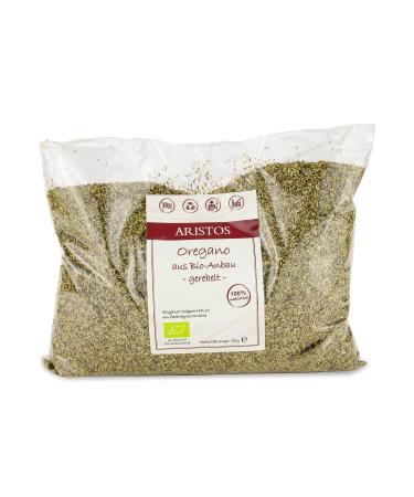 Greek Organic Oregano 280 g pure oregano blossom with intense aroma from Central Greece | ARISTOS