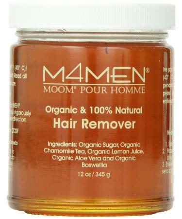 Moom M4men Hair Remover Refill Jar, for Men - 12 Oz
