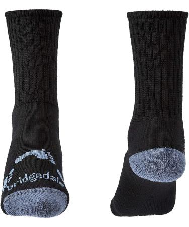 Bridgedale Kids Hike All Season Merino Comfort Boot Socks - Unisex J. X-Large Black (No VAT) | International Shipping Available - Buy Online on GoSupps.com