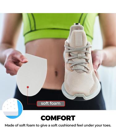 5 Pair Half Insoles - Unisex Shoe Inserts for Half Size Adjustment - 5 Pack Medium - Buy Online on GoSupps.com