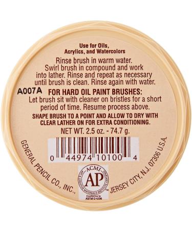 General Pencil Company Masters Brush Cleaner & Preserver 2.5 oz - Buy Now - Buy Online on GoSupps.com
