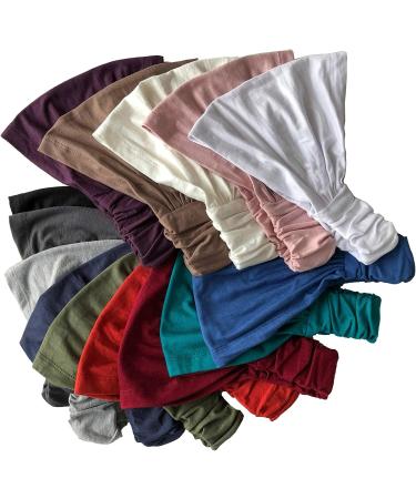 Deresina Bamboo Fabric Headband for Hair Loss - Elastic Cream (2 Pieces) | Comfortable & Stylish Solution - Buy Online on GoSupps.com