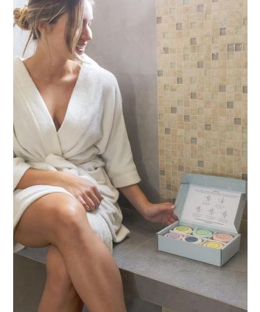 Shower Steamers Gift Set - 12 Aromatherapy Shower Bombs with Essential Oils | Spa Gifts for Women | Made in USA by Atma Botanica - Buy Online on GoSupps.com