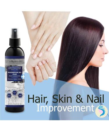 Aromasong Extra Strength Ultra-Pure Magnesium Spray - 8 Oz, 23mg Magnesium, for Headache and Leg Relief - Buy Online on GoSupps.com