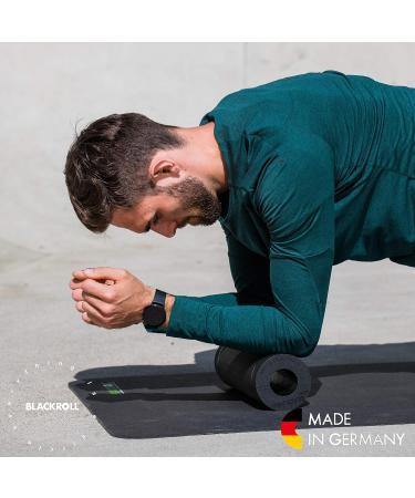 BLACKROLL SLIM Fascia Roller - 30x10 cm Fitness Roller for Self-Massage Travel-Friendly Medium Hardness Made in Germany - Ideal for Back & Legs - Buy Online on GoSupps.com
