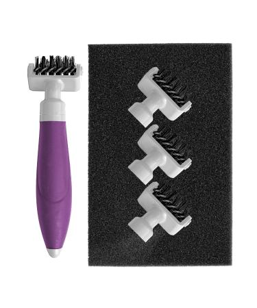 Gemini Easy Grip Craft Tool and Foam Pad (Die Brush Tool and Replacement Heads) 1 Die Brush Tool & Foam Pad with Replacement Heads