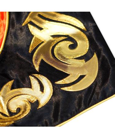 SiamKick Youth Muay Thai Shorts for Kids (Ages 4-10) Red Bodhi Medium - Boxing Kickboxing MMA Training Trunk for Boys and Girls - Buy Online on GoSupps.com