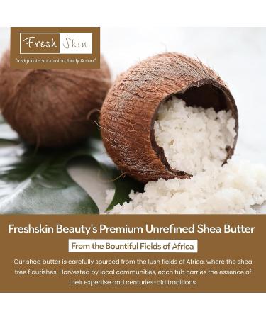 Freshskin Beauty LTD | 250g Shea Butter Certified Organic - Unrefined Cold Pressed 100% Pure Raw & Natural - Buy Online on GoSupps.com