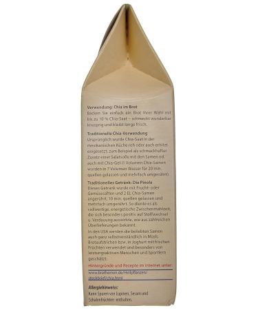 Govinda Chia Seeds - Gluten Free | Pack of 2 (2 x 200g) | Healthy Superfood for International Shipping - Buy Online on GoSupps.com