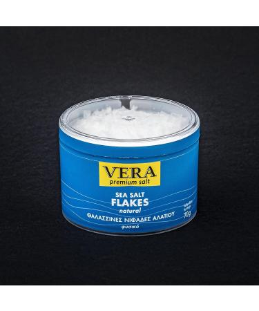 Organic Natural Sea Salt Flakes from Cyprus 100 % Natural Product 70g Vera Premium Salt Gourmet Salt Crystal Flakes Kosher Certified - Buy Online on GoSupps.com