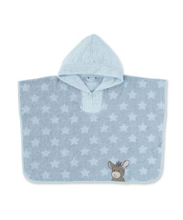 Sterntaler Poncho Incl. Hood Donkey Emmi Age: from 0 months Size: 70 x 50 cm Medium Blue Donkey Emmi 2020 - Buy Online on GoSupps.com