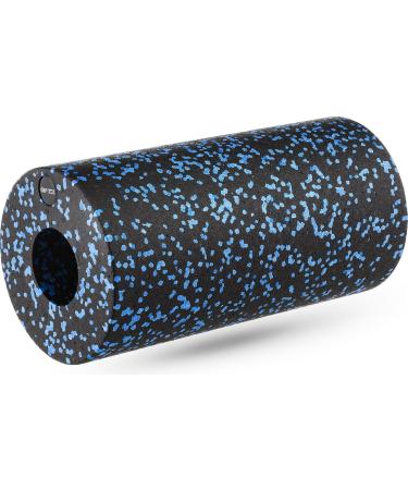 Gymtek Massage Ball Set - 2 Balls & Roller for Muscle Recovery Fascia Massage Yoga & Acupressure - Black & Blue - Buy Online on GoSupps.com