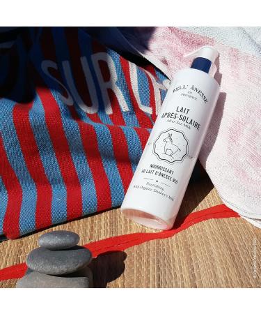 After-Sun Milk with Organic Donkey Milk + Aloe Vera. Moisturizing and Soothing Sun Body Care. Pump Bottle 250 ml - Buy Online on GoSupps.com