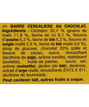 LU Grany 6 Individual Bars 5 Chocolate Cereals 125 g - Buy Online on GoSupps.com