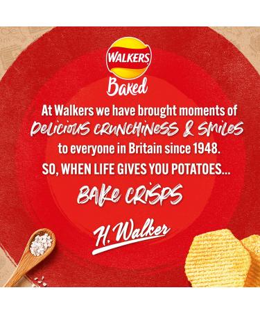Walkers Baked Sea Salt Treats 12 x 22g - Buy Online on GoSupps.com