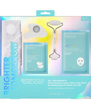 EcoTools Brighter Tomorrow Rise and Shine Skincare Kit 5 Piece Gift Set