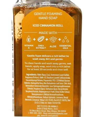 Bath and Body Works Iced Cinnamon Roll Hand Soap - 2 Pack - Buy Online on GoSupps.com