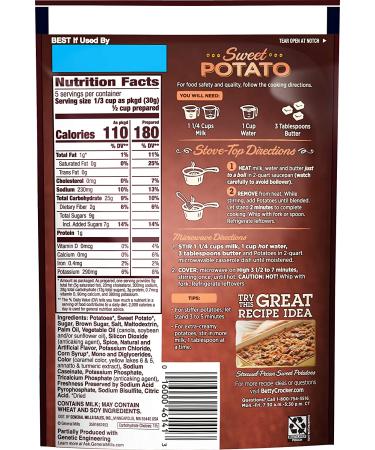 Betty Crocker Homestyle Sweet Potato Mashed Potatoes 5.6 oz - 7 Pack Case - Buy Online on GoSupps.com