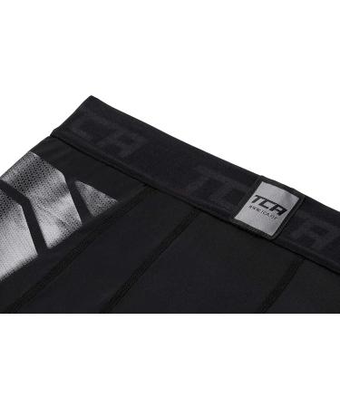 TCA Mens & Boys CarbonForce Pro Thermal Compression Underwear Shorts - Black XXL | Best International Shipping - Buy Online on GoSupps.com