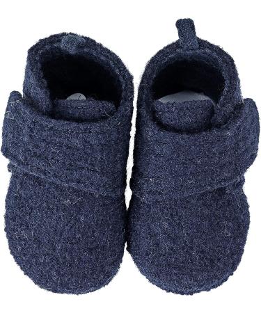 Sterntaler Unisex Kid's Baby Crawling Shoes Loafer - Navy - Size 4.5/5.5 UK Child - Buy Online on GoSupps.com