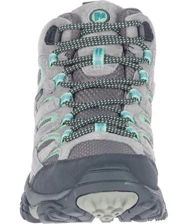 Merrell Women's Moab 2 Mid Waterproof Hiking Boot 8 - Drizzle/Mint - Buy Online on GoSupps.com