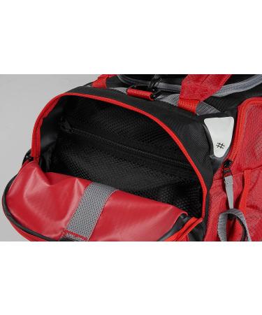 Rawlings R601 Hybrid Backpack/Duffle Equipment Bag - Baseball/Softball - Scarlet - Buy Online on GoSupps.com