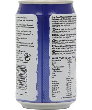 Grace Coconut Water with Pulp 310 ml (Pack of 12) - Buy Online on GoSupps.com