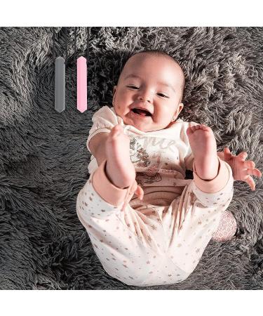 Healifty Kids Teeth Soother Necklace - Red Teether Pendant for Babies | Chewable Molar Toy for Teething Relief - Blue Tooth Ring Included | Biting Tools for Infants - 7.5x1.2x1.2cm - Buy Online on GoSupps.com