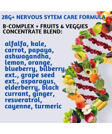 VITAMINERALS 2BG+ B Complex & Multi-Vitamin Immune Support (120ct) | High Potency Formula - Buy Online on GoSupps.com
