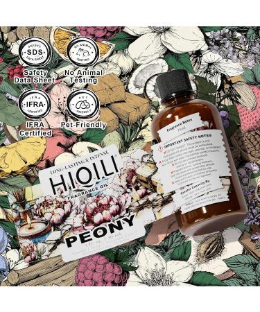 HIQILI 30ML Rose Essential Oil & 30ML Peony Fragrance Oil for DIY Diffuser - Buy Online on GoSupps.com