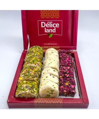 Premium Turkish Delight, Mixed Turkish Delight Venice, Turkish Delight, Turkish Delight Istanbul, Mixed Turkish Delight Gift Box, Authentic Turkish Pastry, Mix Different Varieties (700)