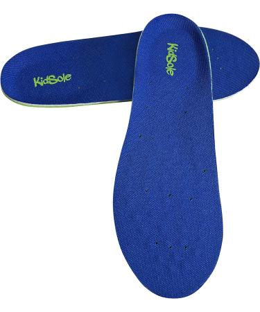 KidSole Memory Foam Sport Plus Insoles for Active Kids | Arch Support and Comfort | Extra Memory Foam Top Layer | (24 CM) Kids Size 3-6 - Buy Online on GoSupps.com