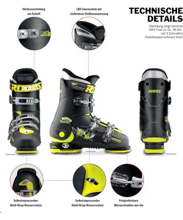 Roces Kids Idea UP 16.0-18.5 Adjustable Ski Boots - Blue/White/Red/Black | International Shipping Available - Buy Online on GoSupps.com
