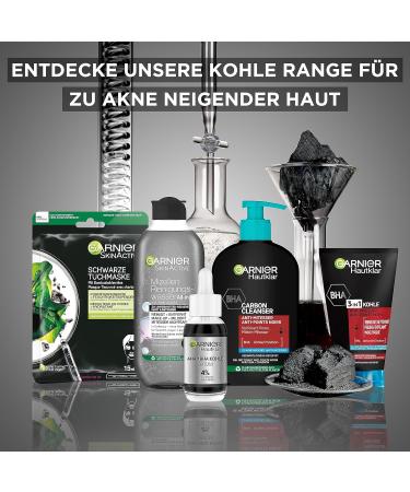 Garnier Hautklar Cleansing Gel 250ml | BHA Carbon Cleanser Anti-Blackhead & Pimple Wash - Buy Online Internationally - Buy Online on GoSupps.com