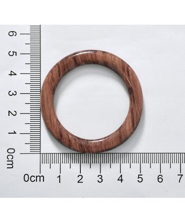 Marycrafts Handmade Wooden Hair Barrette Shawl Pin Hair Stick - Retro Vintage Circle Accessory - Buy Online on GoSupps.com