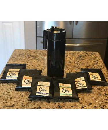 Flavored Cold Brew Coffee Sampler Pack - Coarse Ground - Inspired Coffee Co. - 6 x 4 oz. Bags - Buy Online on GoSupps.com
