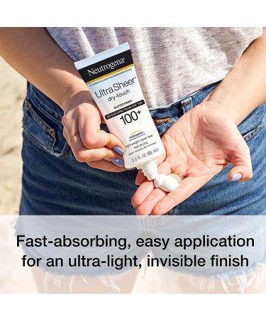 Neutrogena Ultra Sheer Dry-Touch Sunscreen SPF 100+ 3 fl oz (88 ml) - Buy Online on GoSupps.com