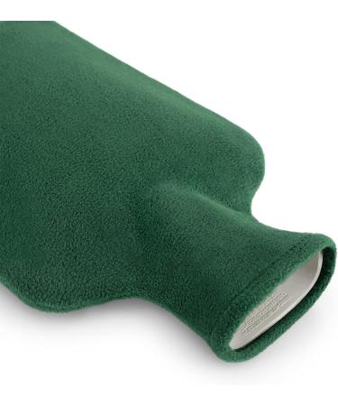 Blum Valley 1.5L Heat Bottle for Babies | Washable Fluffy Hot Water Bottle | Natural Rubber | Safe & Gentle Design | Eco-Friendly Green Polar Leaves - Buy Online on GoSupps.com