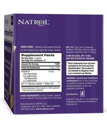 Buy Natrol Immune-Biotic Orange - 1 Billion CFU, 30 Packets | Immune Support - Buy Online on GoSupps.com