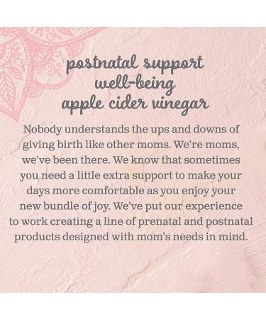 Mommy's Bliss Postnatal Support Well-Being Gummies with Apple Cider Vinegar - Vegan, Organic, Non-GMO, Gluten-Free | Natural Apple Flavor | 60 Gummies - Buy Online on GoSupps.com