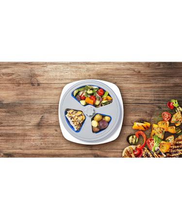 Portions Master All in One Plate - Diet Weight Loss Aid for Food Management and Servings Control - Buy Online on GoSupps.com