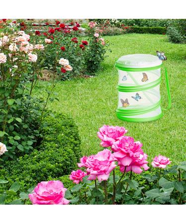 WUISOLQP Insect Butterfly Habitat Cage - Portable Collapsible Bug Catcher Net for Kids - Science Education Starter Kit (Green) - Buy Online on GoSupps.com