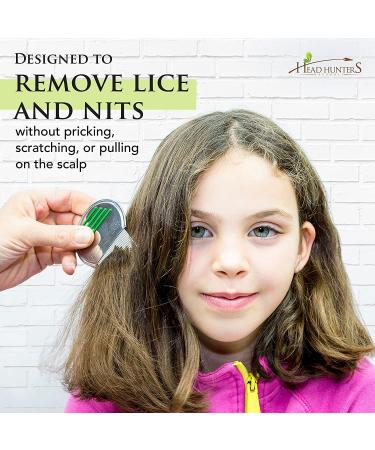 Head Hunters Naturals Pro Lice Comb - Professional Nit and Lice Removal for Kids and Adults - Buy Online on GoSupps.com