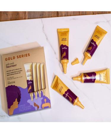Pantene Gold Series Split Ends Treatment with Argan Oil - 0.5 Fl Oz x 4 Count - Buy Online on GoSupps.com