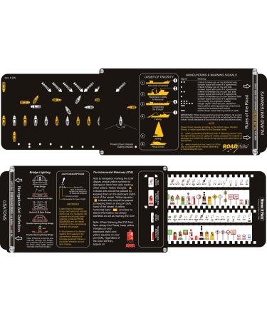 Weems & Plath Marine Navigation ROADrule Marine Navigation Aids, Rules of The Road and Light Characteristics (USATONS, U.S. Waters)