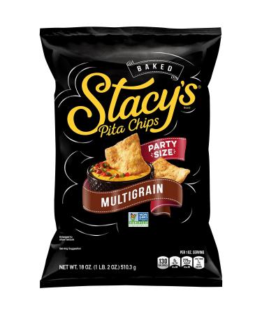 Stacy's Multigrain Party Size Pita Chips, 18 Ounce