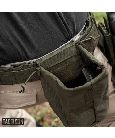 Combat Veteran-Owned Roll Up Dump Pouch | Molle Drawstring Magazine Compact Utility Pouch | Tactical Ranger Green - Buy Online on GoSupps.com