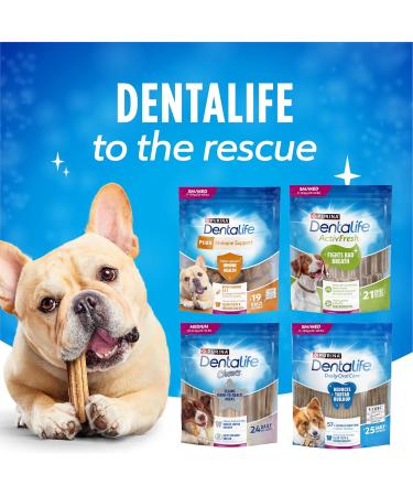 DentaLife Plus Digestive Support Dog Treats - 408 g Pouch (4 Pack) - Buy Online on GoSupps.com
